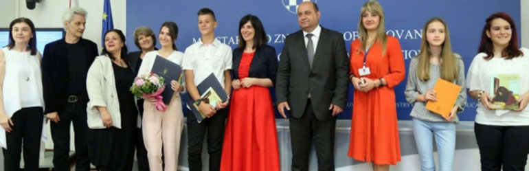 Solinski učenik Luka Radovanović dobio nagradu Luka Ritz