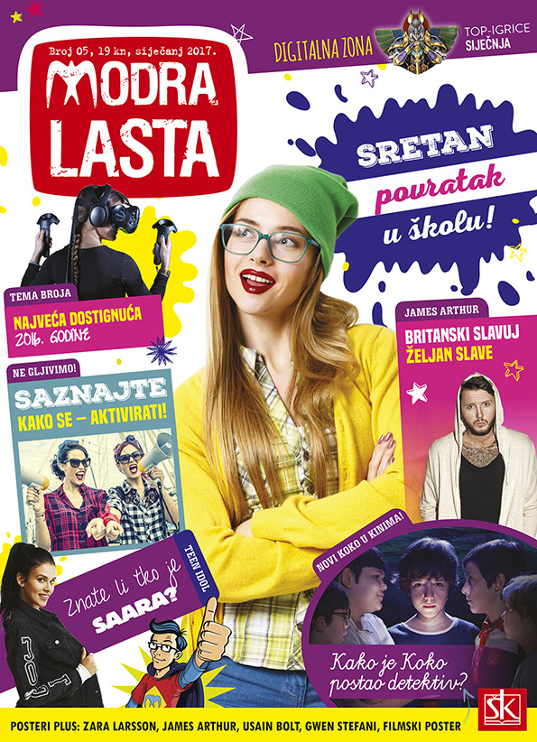 Modra lasta siječanj 2017