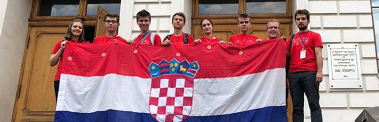 Mladi hrvatski prirodoslovci iz Tbilisija s brončanom medaljom