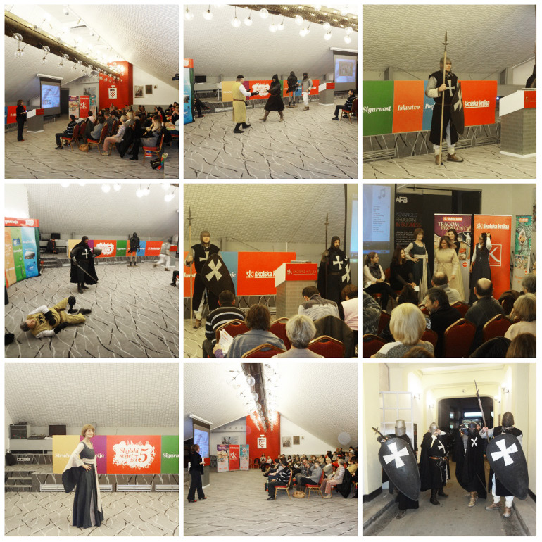 borba srednjovjekovnih vojnika u &Scaron;K