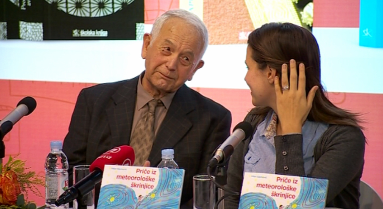 Milan Sijerković i Doris Pinčić na Inerliberu Milan Sijerković i Doris Pinčić na Interliberu